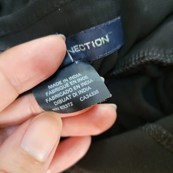 French Collection Black Sequins Tunic Top - Size XS - Picture 8 of 11